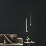 Candles Brass Pendant Light – Modern Minimalist Hanging Lamp for Kitchen Island and Dining Room