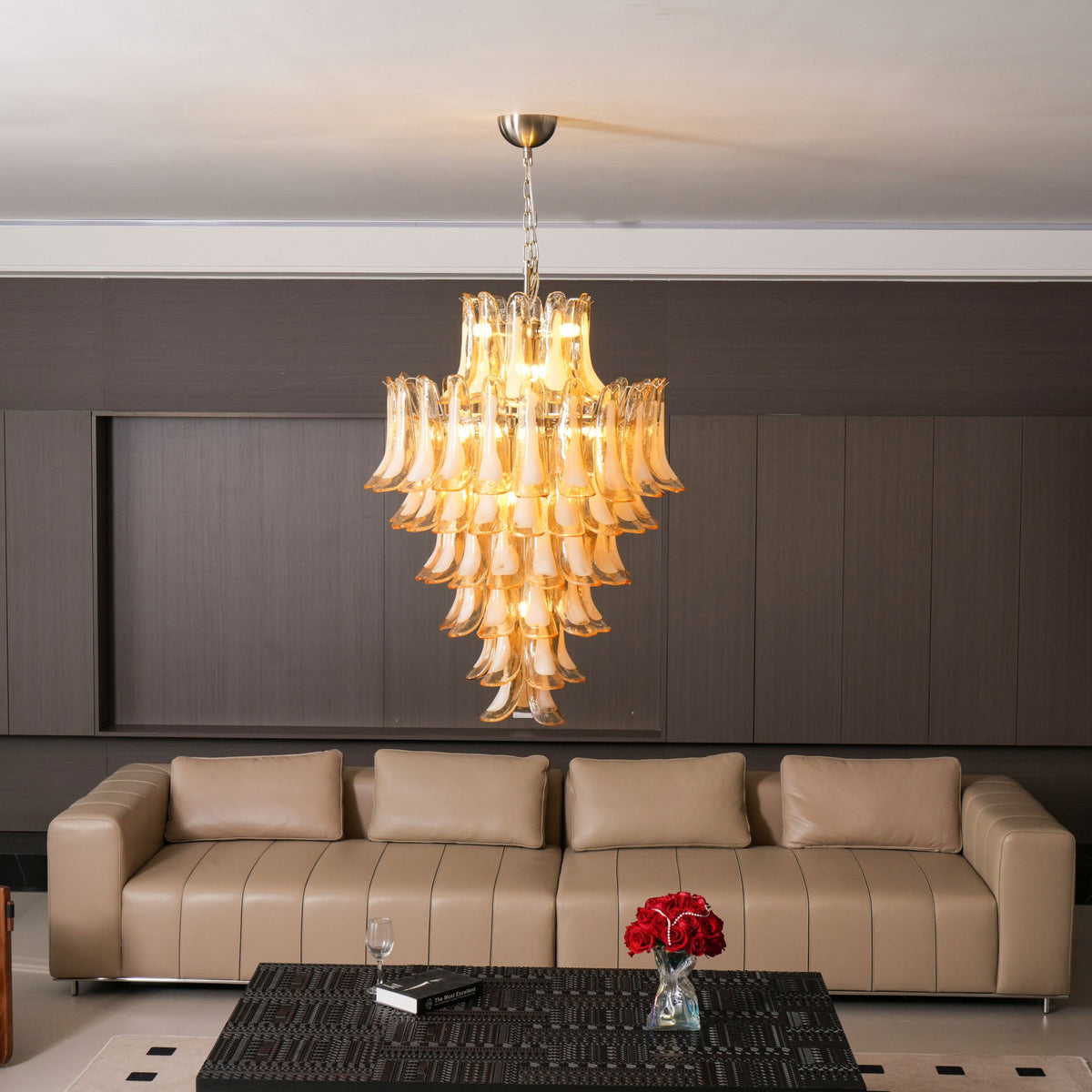 caramello-petal-chandelier