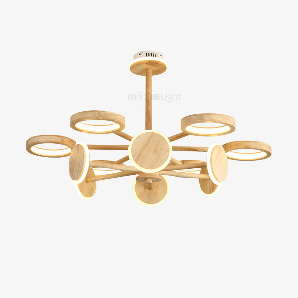 Carlin Log Chandelier