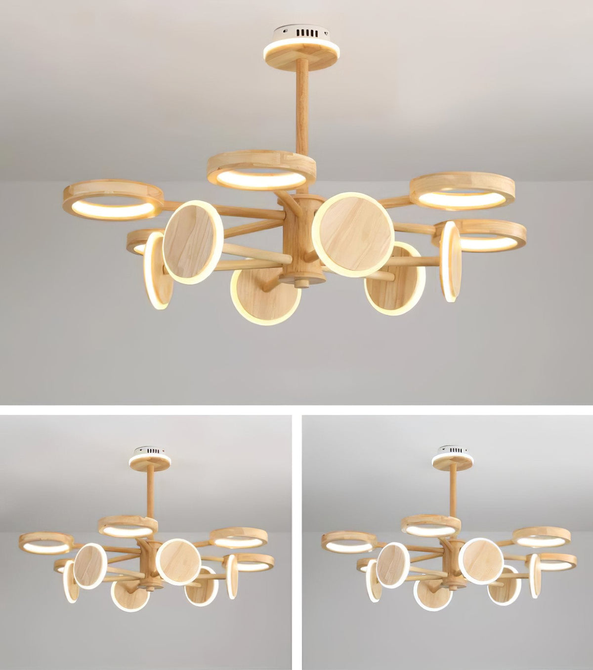 Carlin Log Chandelier