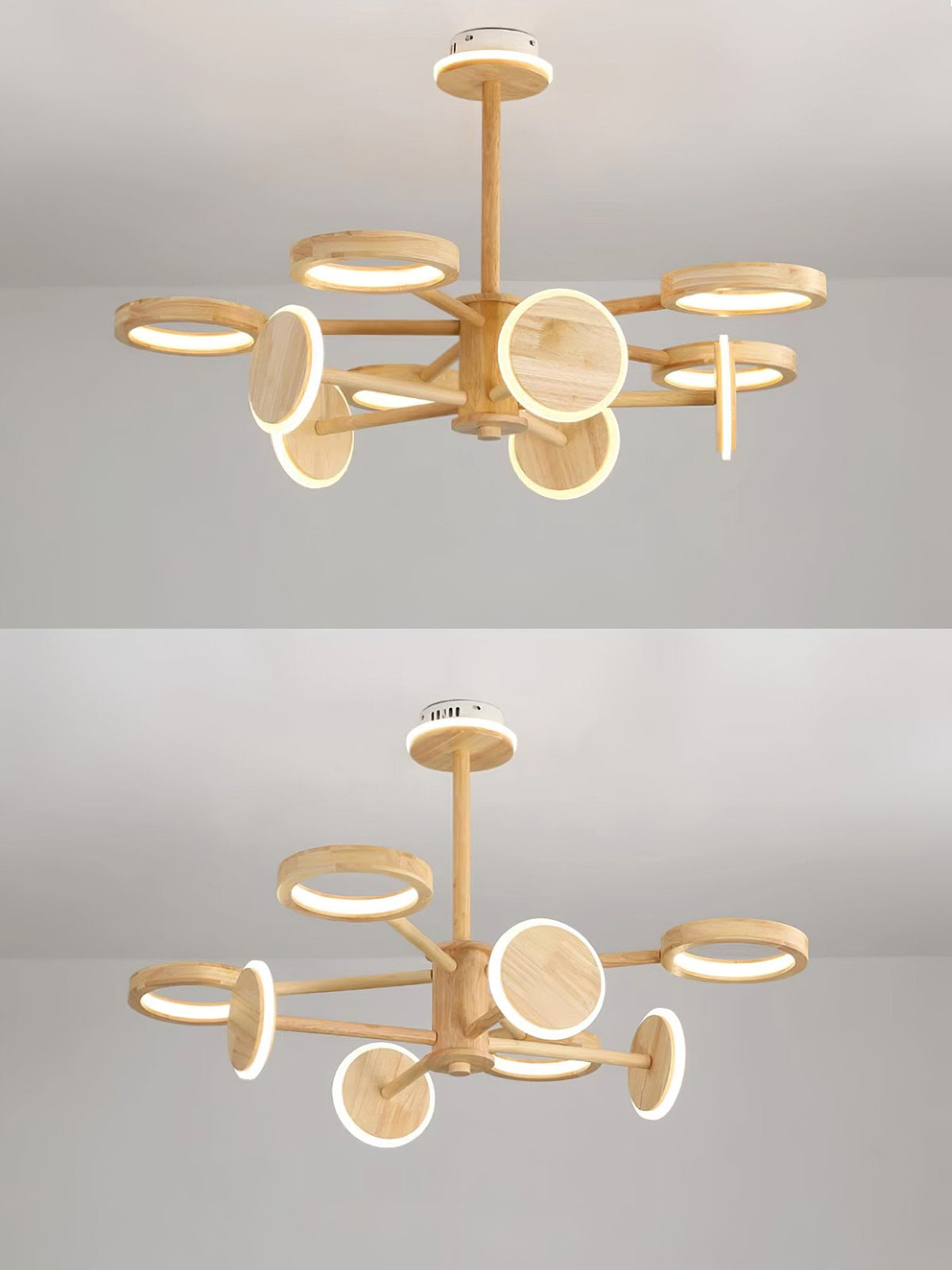 Carlin Log Chandelier