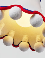 Carnival Pendant Light – Art Deco Resin & Metal Ceiling Lamp for Modern Interiors