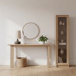 Caroline Ceramic Table Lamp – Sculptural Bedside Lighting in Cream or Grey-Green
