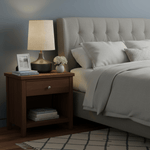 Caroline Ceramic Table Lamp – Sculptural Bedside Lighting in Cream or Grey-Green