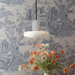 Carrara Alabaster Pendant Light – Modern Minimalist Ceiling Lamp