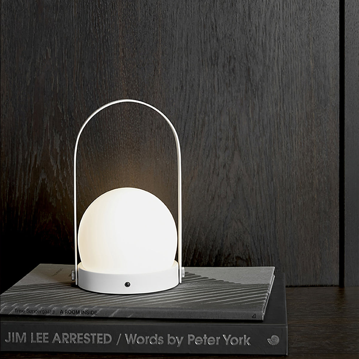 Carrie Built In Battery Table Lamp