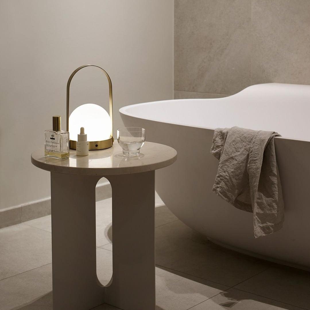 Carrie Built In Battery Table Lamp