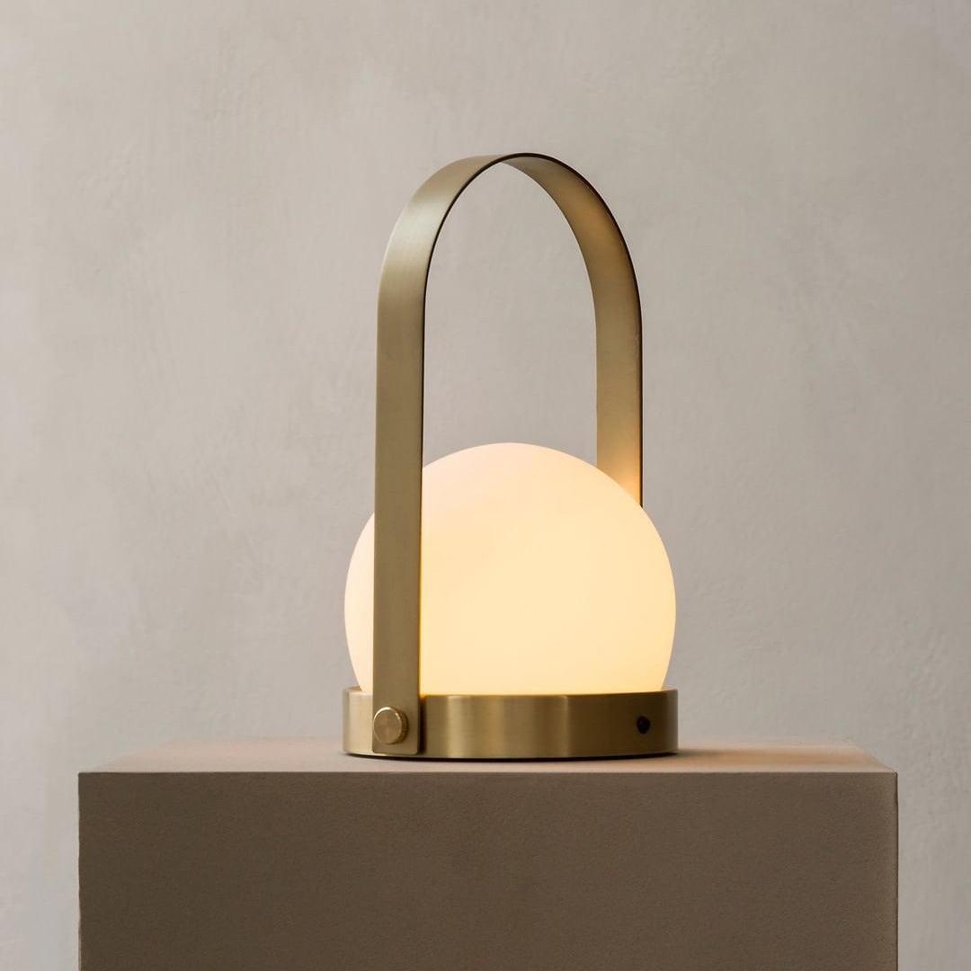 Carrie Built In Battery Table Lamp