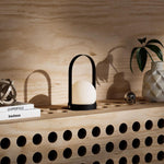 Carrie Built In Battery Table Lamp