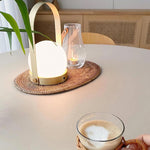 Carrie Built In Battery Table Lamp