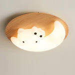 Cartoon Moon Cat Ceiling Lamp