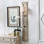 Carved Panel Sconce
