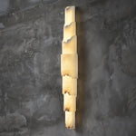 Cascading Alabaster Wall Sconce | Modern LED Wall Light