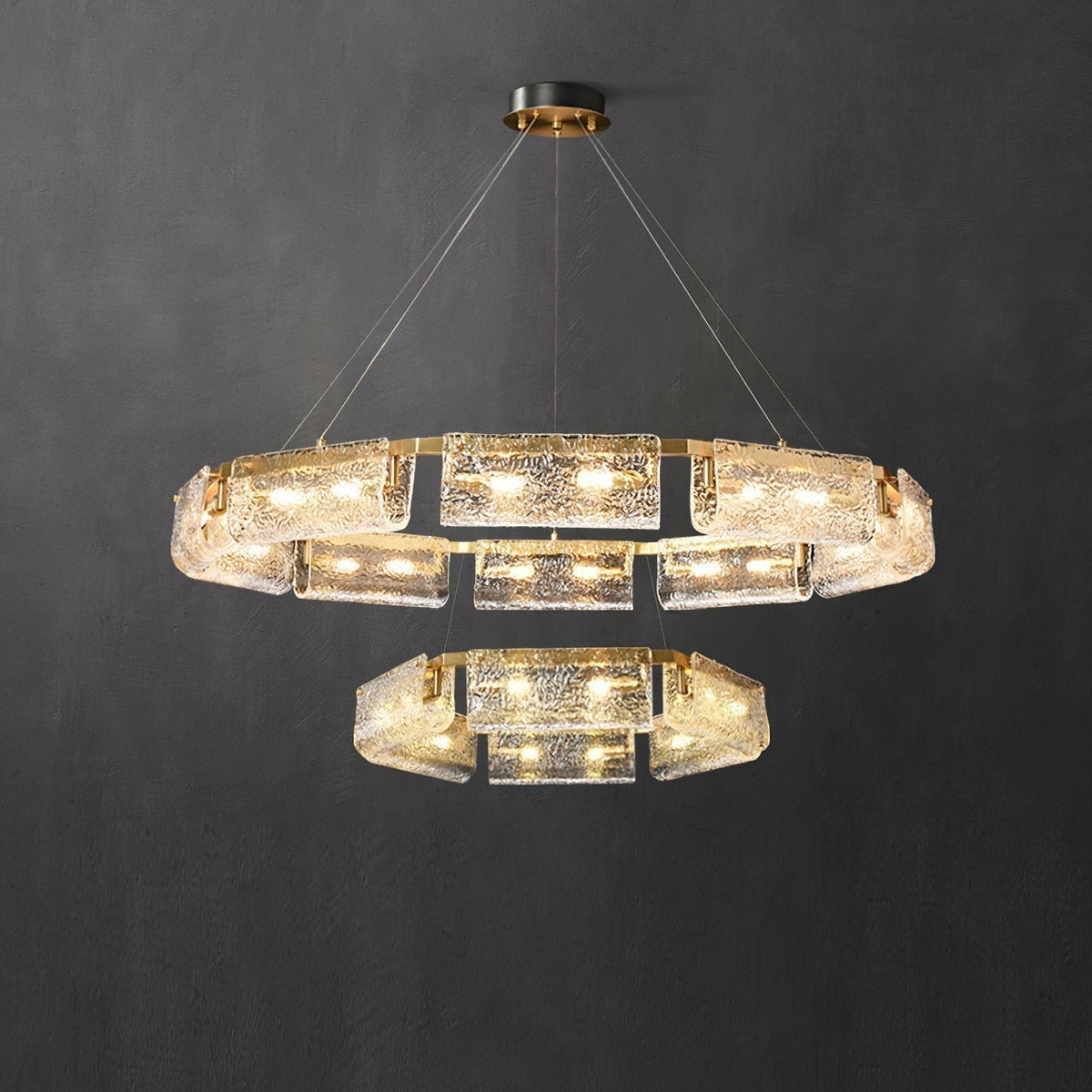 Casper Oval Tube Chandelier