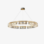 Casper Oval Tube Chandelier