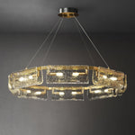 Casper Oval Tube Chandelier