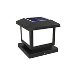 Cassian Solar Post Light – Modern Geometric Outdoor Lamp for Gardens & Pathways