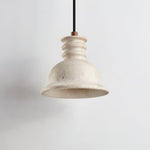Cassian Stone Pendant Light – Travertine Bell Shade for Kitchen Island & Dining
