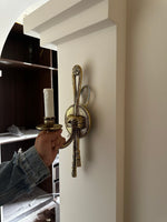 Cast Brass Sconce