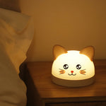cat-mouse-clock-night-light