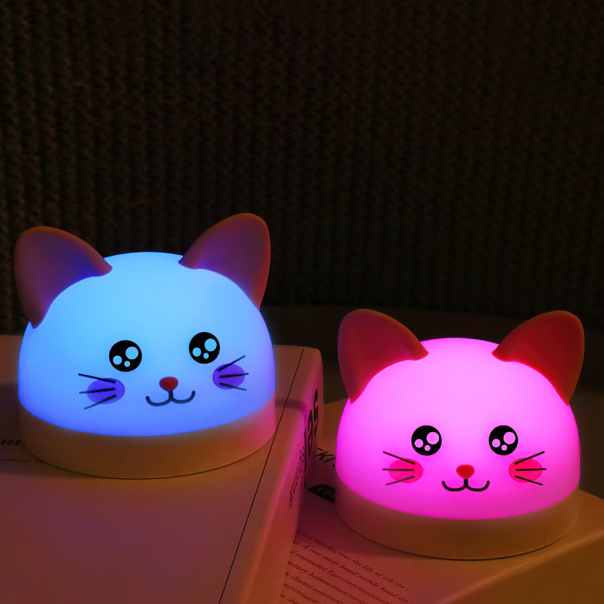 cat-mouse-clock-night-light
