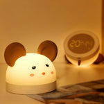 cat-mouse-clock-night-light