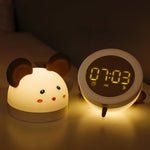 cat-mouse-clock-night-light
