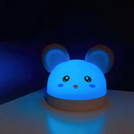 cat-mouse-clock-night-light