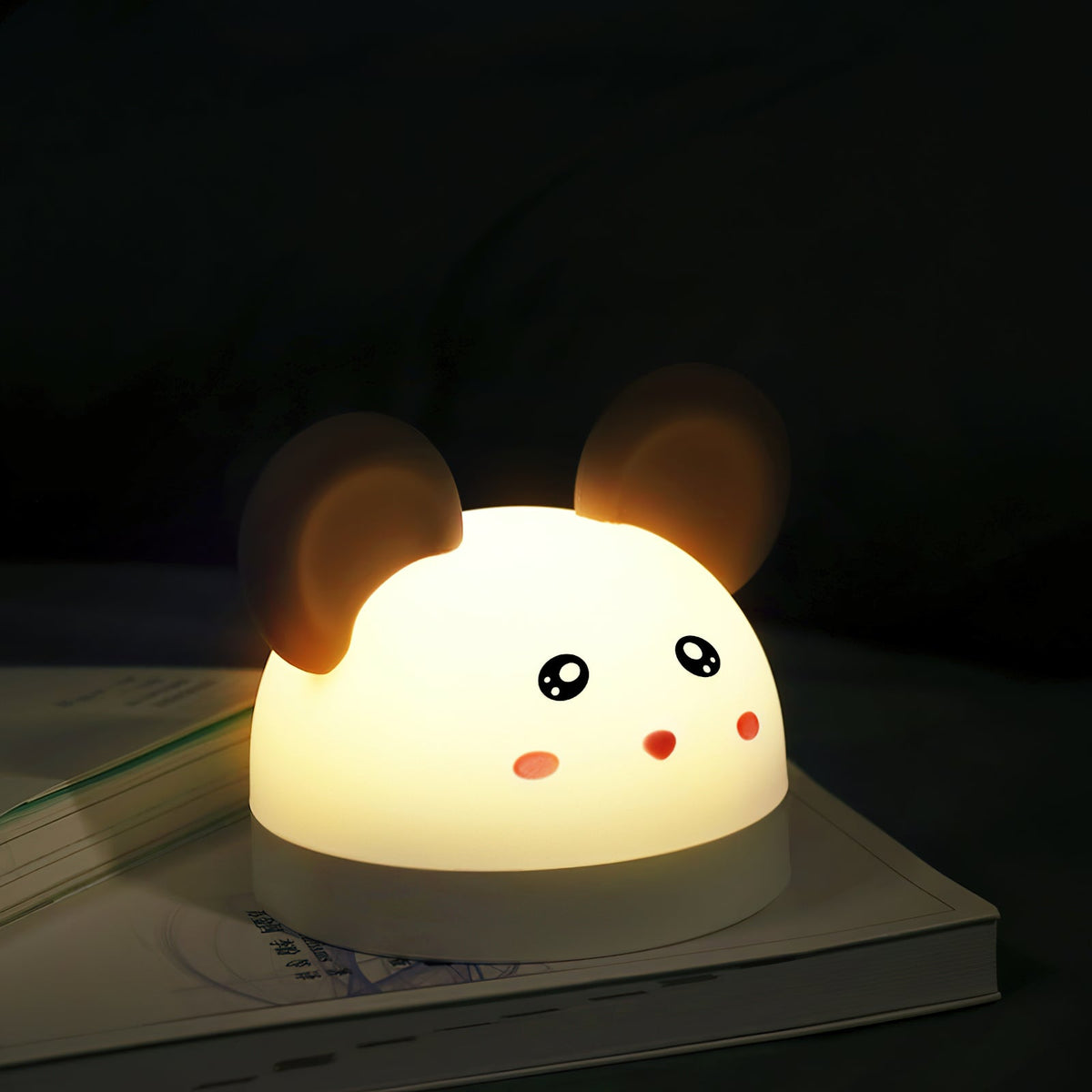 cat-mouse-clock-night-light