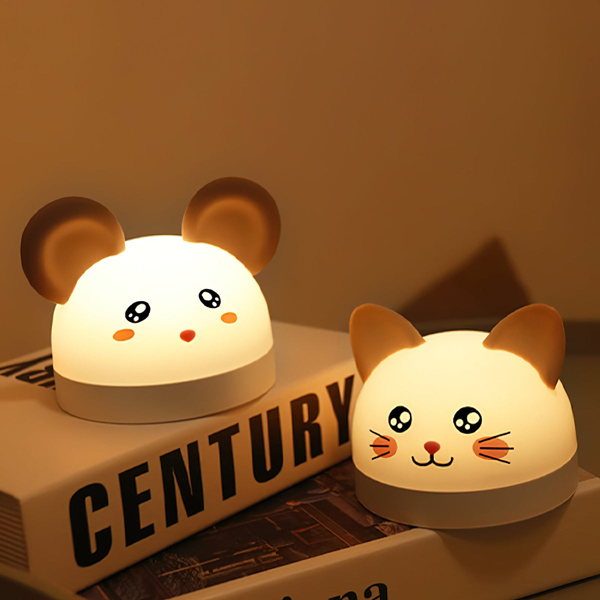 cat-mouse-clock-night-light