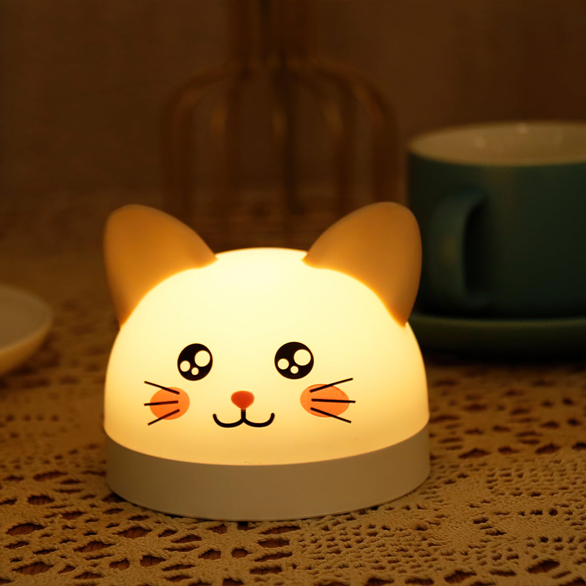 cat-mouse-clock-night-light