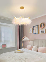 Cat Ear Feather Pendant Light
