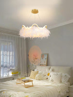 Cat Ear Feather Pendant Light