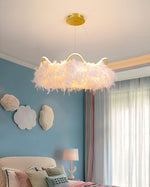 Cat Ear Feather Pendant Light