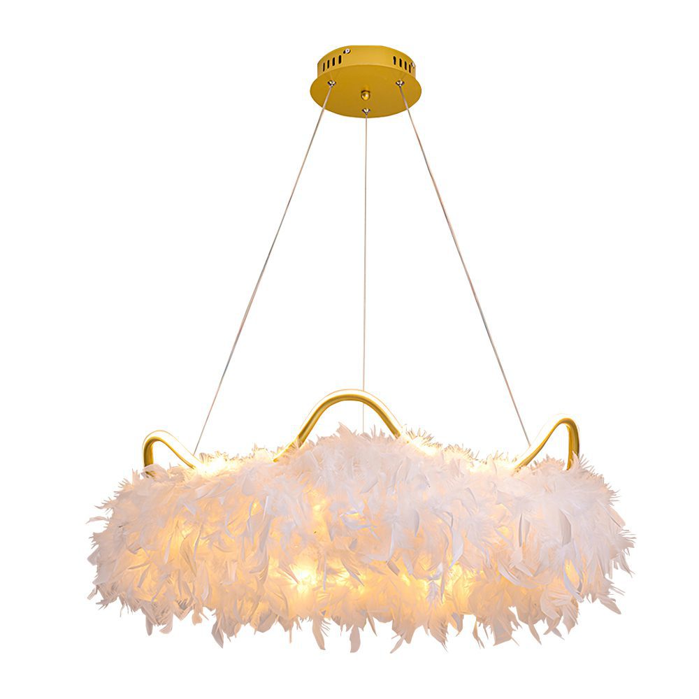Cat Ear Feather Pendant Light