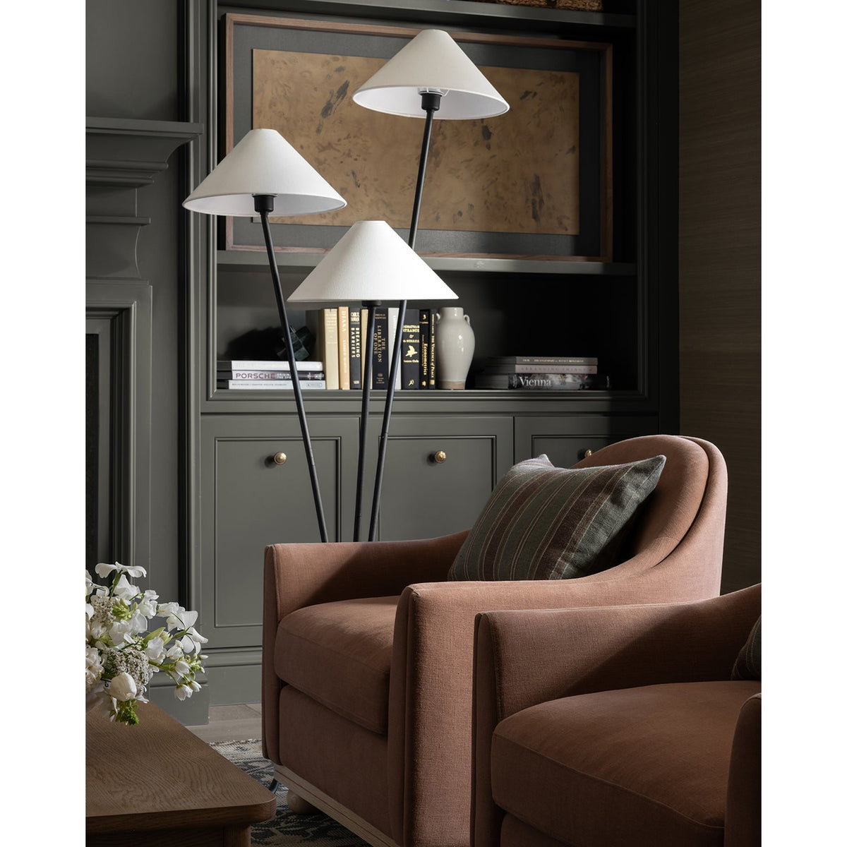 Cedar Floor Lamp