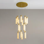 Celestial Alabaster Cascade Chandelier