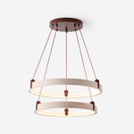 Celestial Orbit Travertine Chandelier – Modern Natural Stone Pendant Light