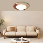 Celestial Travertine Ceiling Light – Modern Flush Mount LED Lamp