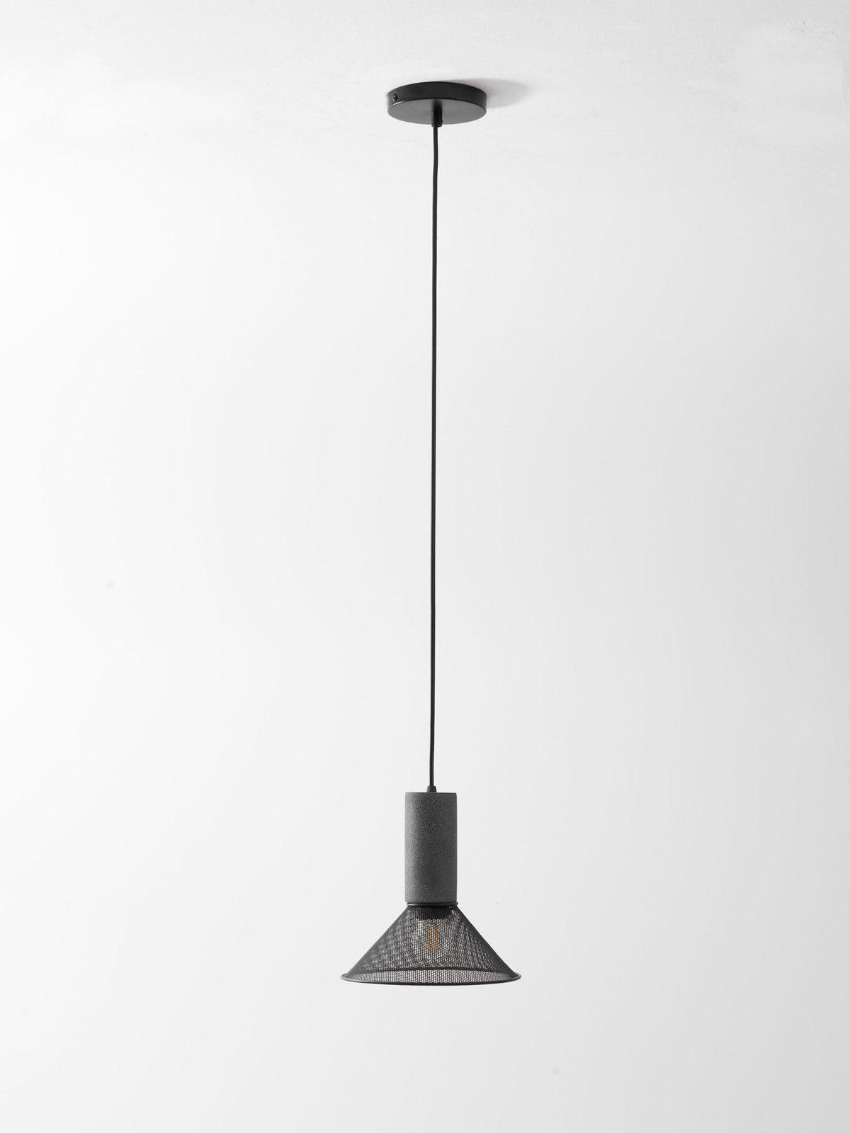 Cement Mesh Pendant Light – Industrial Designer Hanging Lamp