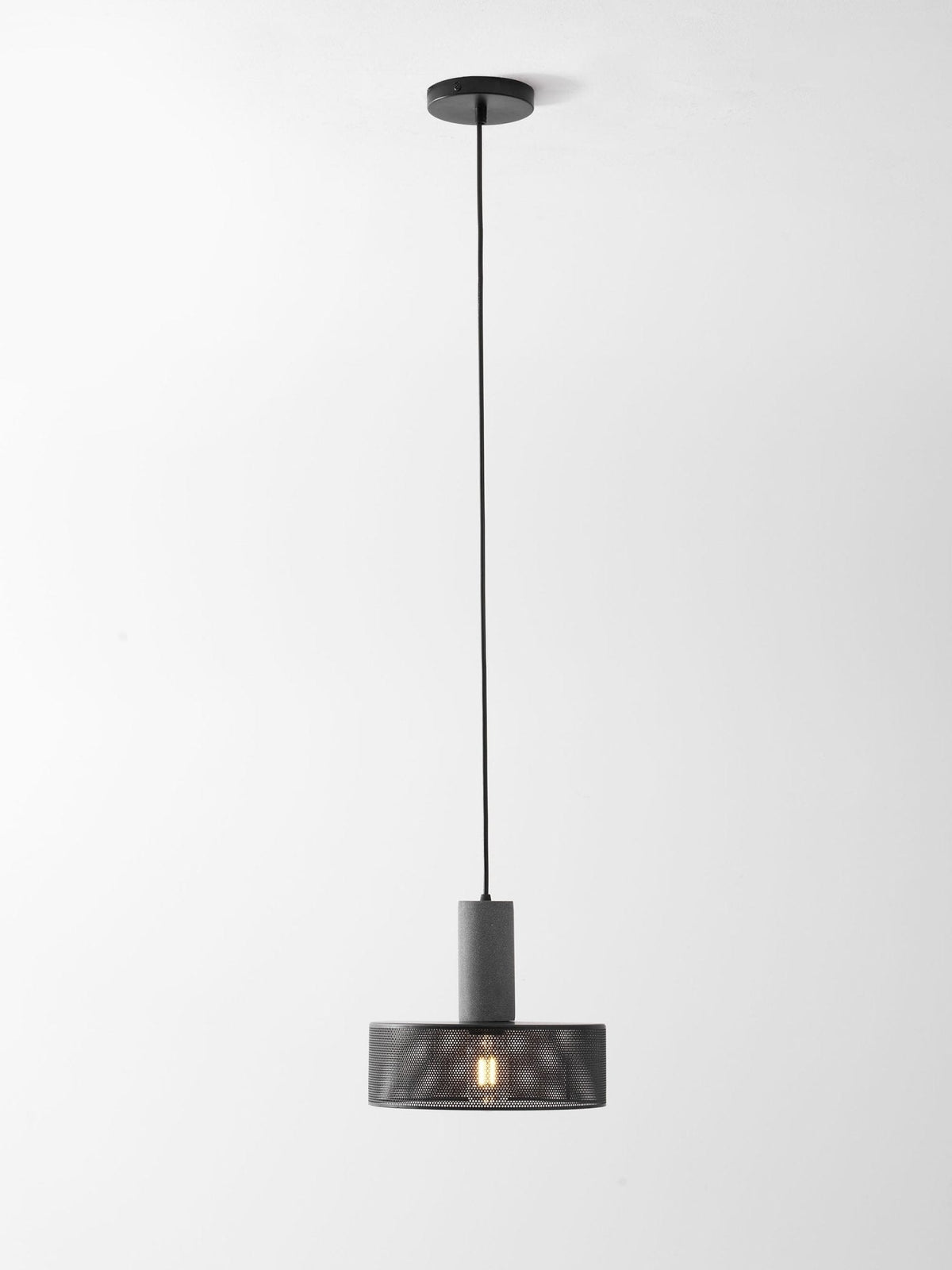 Cement Mesh Pendant Light – Industrial Designer Hanging Lamp