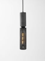Cement Mesh Pendant Light – Industrial Designer Hanging Lamp