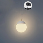 Eclipse Cement Pendant Light – Modern Minimalist Hanging Lamp for Dining & Living Spaces