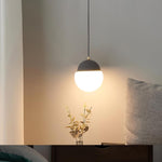Eclipse Cement Pendant Light – Modern Minimalist Hanging Lamp for Dining & Living Spaces