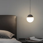 Eclipse Cement Pendant Light – Modern Minimalist Hanging Lamp for Dining & Living Spaces