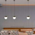 Eclipse Cement Pendant Light – Modern Minimalist Hanging Lamp for Dining & Living Spaces