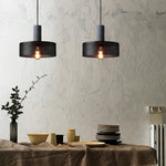 Cement Mesh Pendant Light – Industrial Designer Hanging Lamp