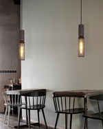 Cement Mesh Pendant Light – Industrial Designer Hanging Lamp
