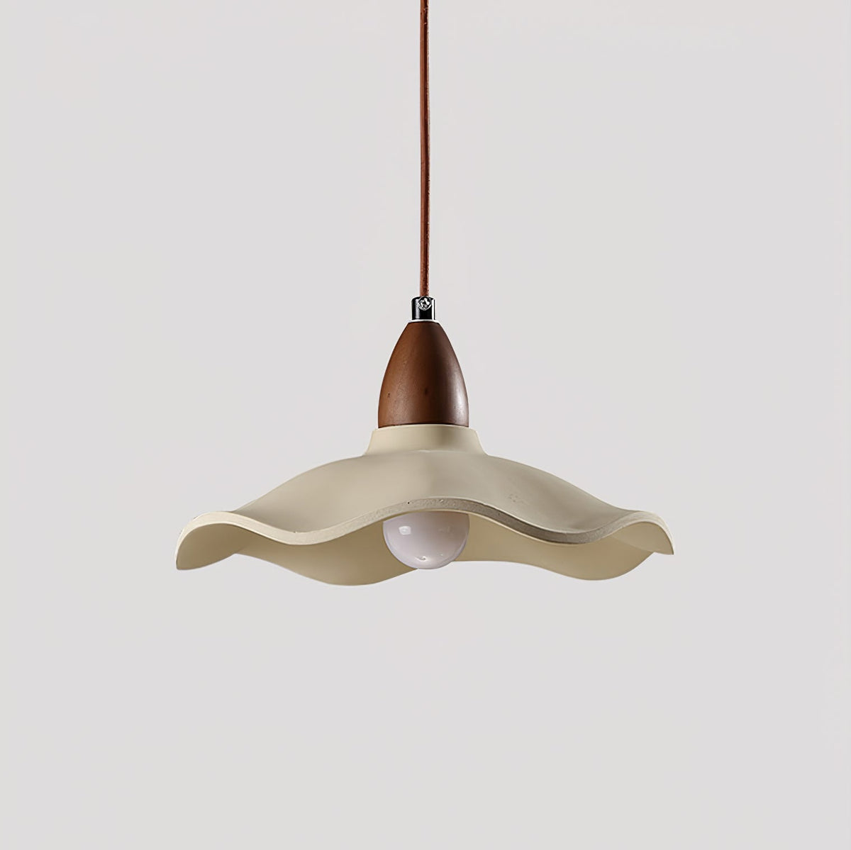 Cement Wave Pendant Light – Sculptural Concrete Pendant for Modern Interiors