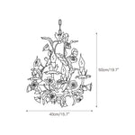 ceramic-rose-chandelier